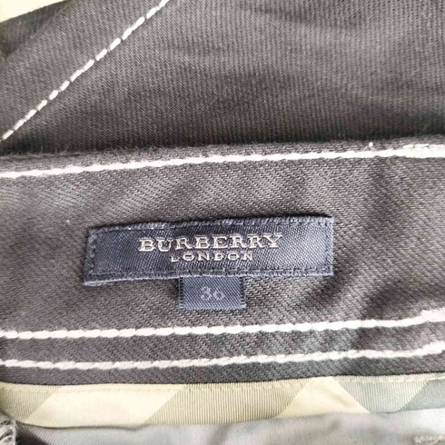 バーバリー BURBERRY 後染め ローライズスキニーパンツ レディース  36